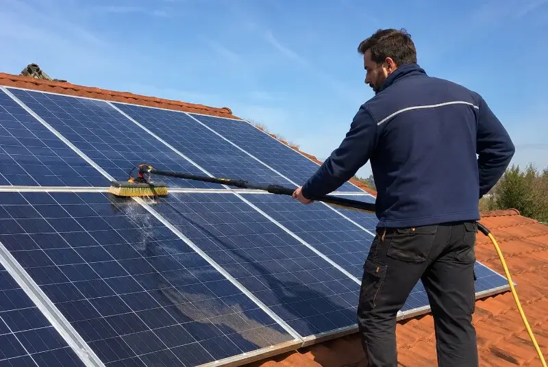 Nettoyage et entretien de panneaux solaires à Chambost-Longessaigne